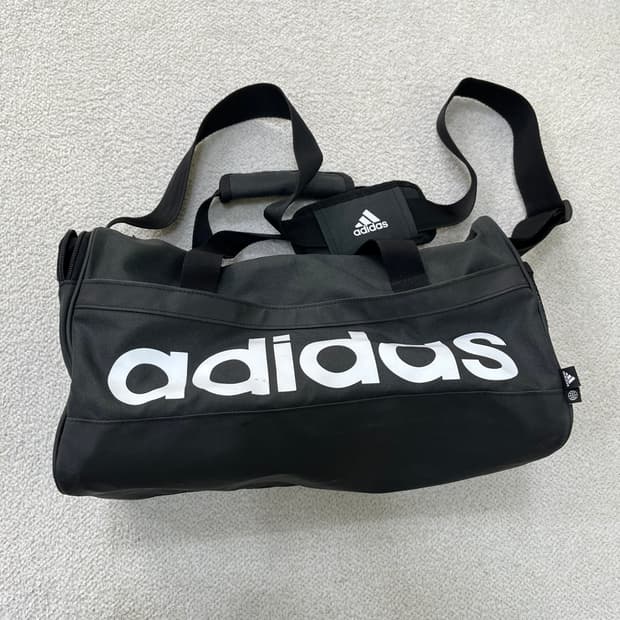 실측확인 아디다스 리니어 더플백 0409M