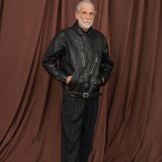 Old joe patina horse hide rider jacket