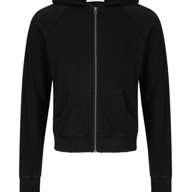 판매) lyjel service faded 후드집업 블랙 (2)