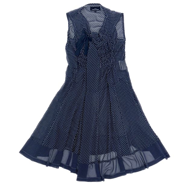 Comme des Garçons Tritco Dot Dress/ S