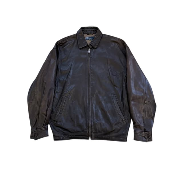 폴로 맥스웰 레더 자켓