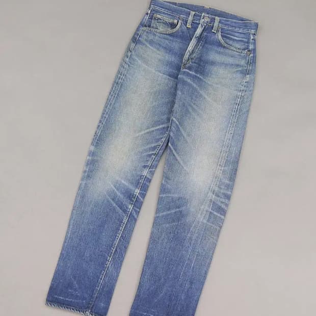 60s Levi’s 빅E single stitch red selvedge