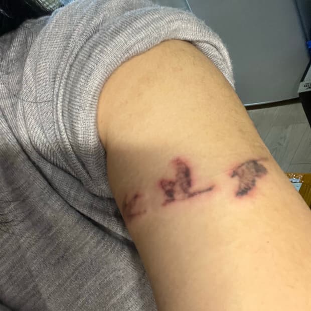 판매완료 데프가먼츠 리버스 프린트 후드집업[블랙]