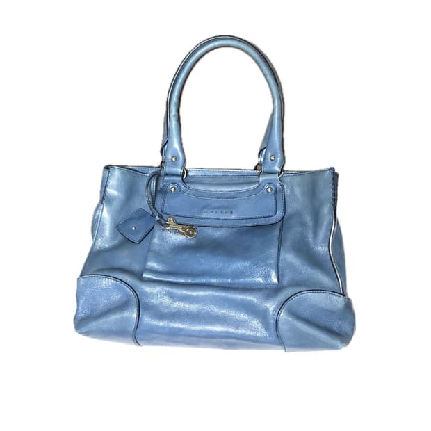 Celine 셀린느 빈티지 부기백 레어블루