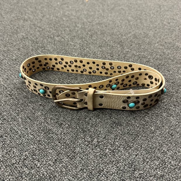 빈티지 웨스턴 가죽벨트