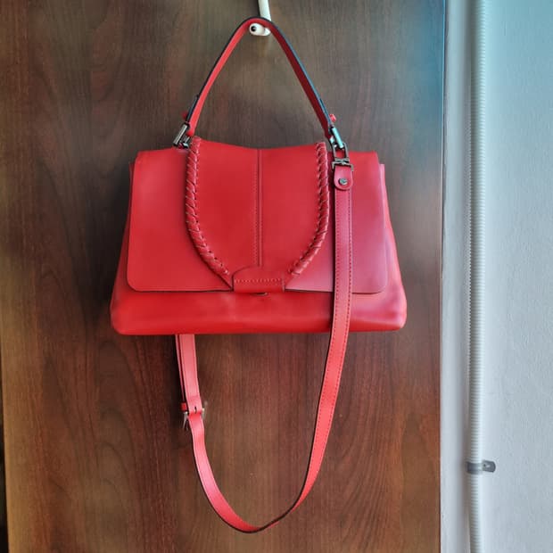 지아니 끼아리니 소가죽 숄더백 가방 핸드백 (made in Italy)