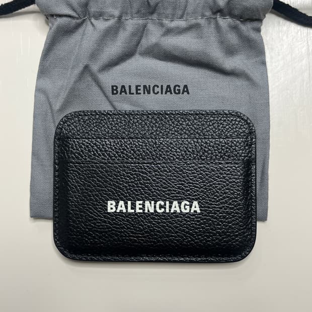 발렌시아가 그레이니 레더 카드 지갑