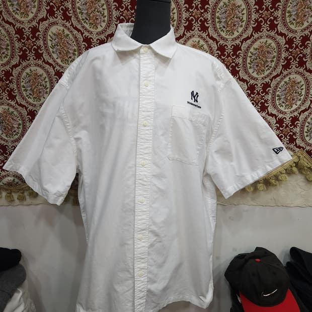 뉴에라 디스이즈네버댓 뉴욕양키스 옥스포드 셔츠

