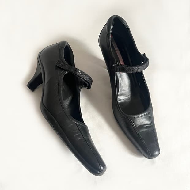 프라다 스포츠 90s 메리제인 키튼힐