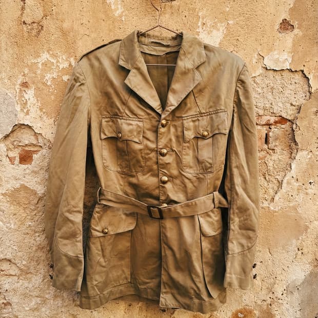  Italian Military Safari Jacket