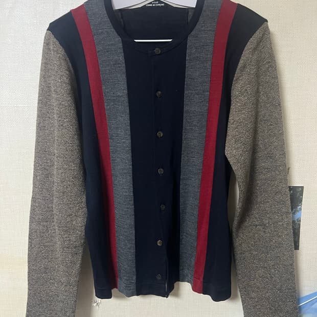 꼼데가르송 트리콧 빈티지 가디건