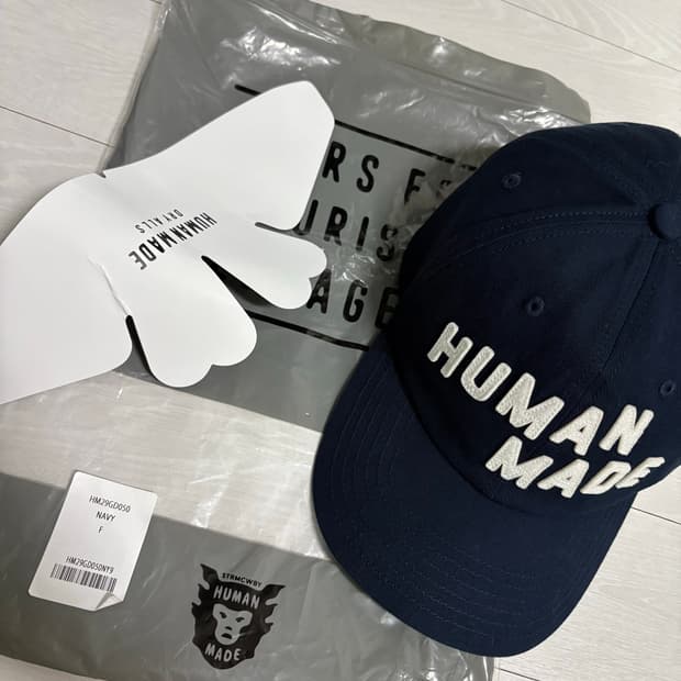 휴먼메이드 트윌캡 네이비