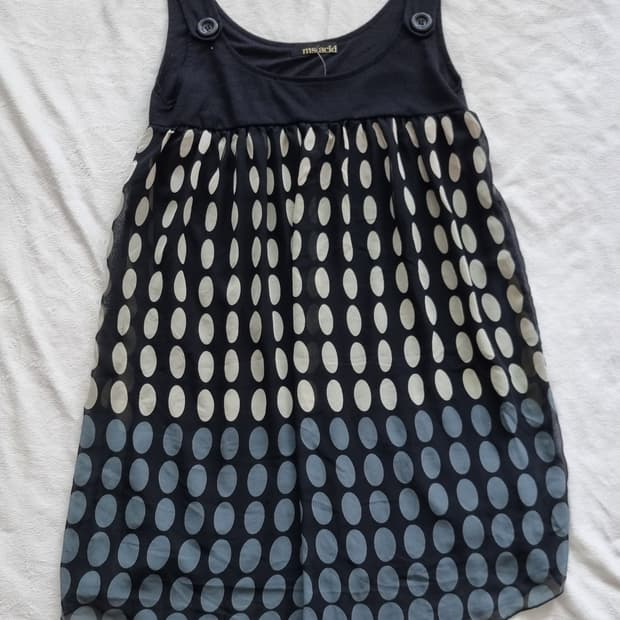 빈티지 모리걸 하구미 오리엔탈 나시