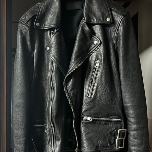All saints 올세인츠 라이더자켓 L