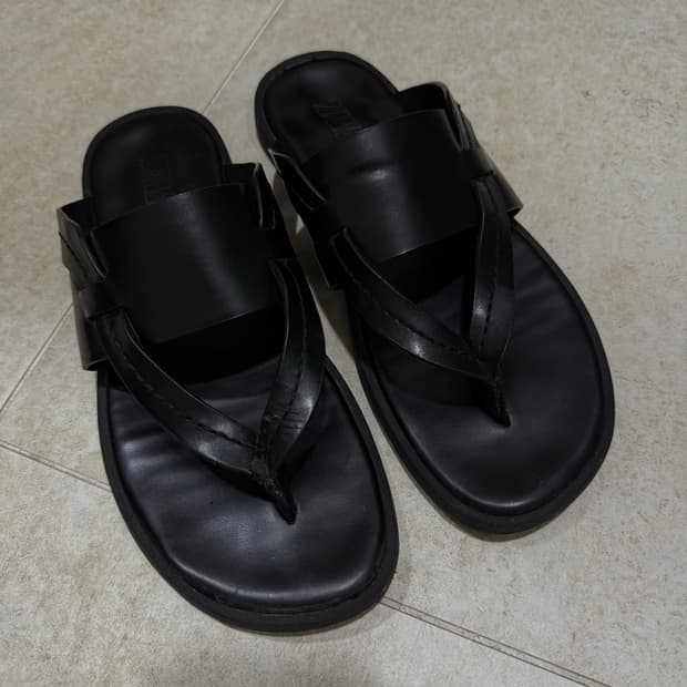 zara 자라 스티치 포멀 샌들