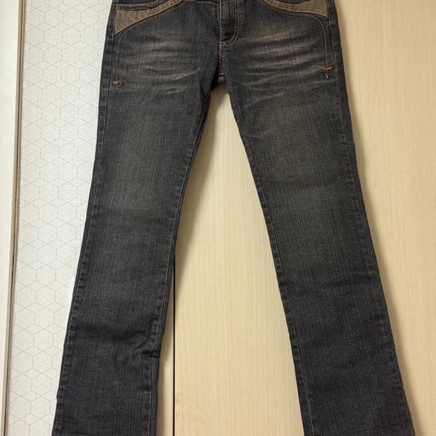 빈티지 워싱데님