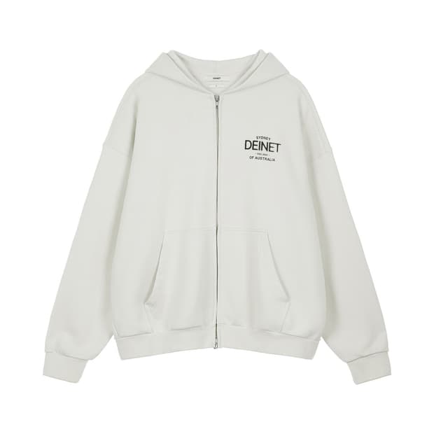 다이닛 로스트 인 시드니 집업 후디 인 아이보리