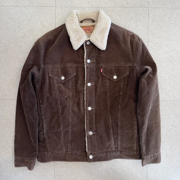 리바이스 코듀로이 셰르파 트러커