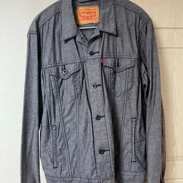 리바이스 샴브레이 트러커 자켓 m