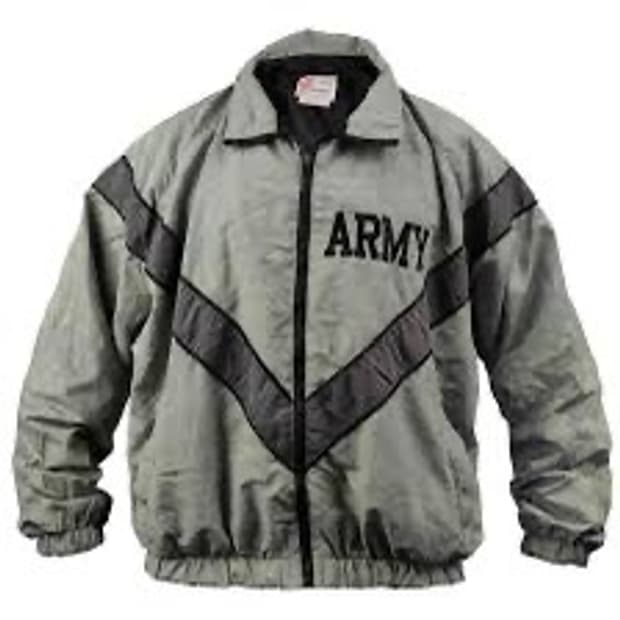 US Army  IPFU PT 자켓 바람막이 상의