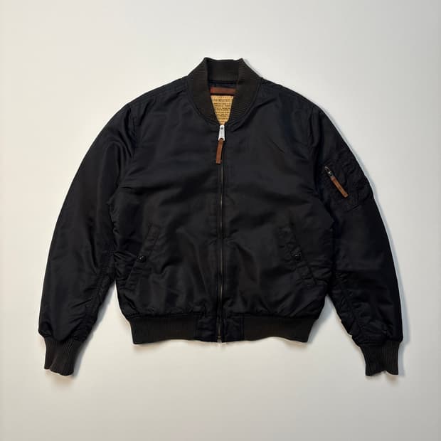 [L] 알파인더스트리 MA-1 블랙 브라운