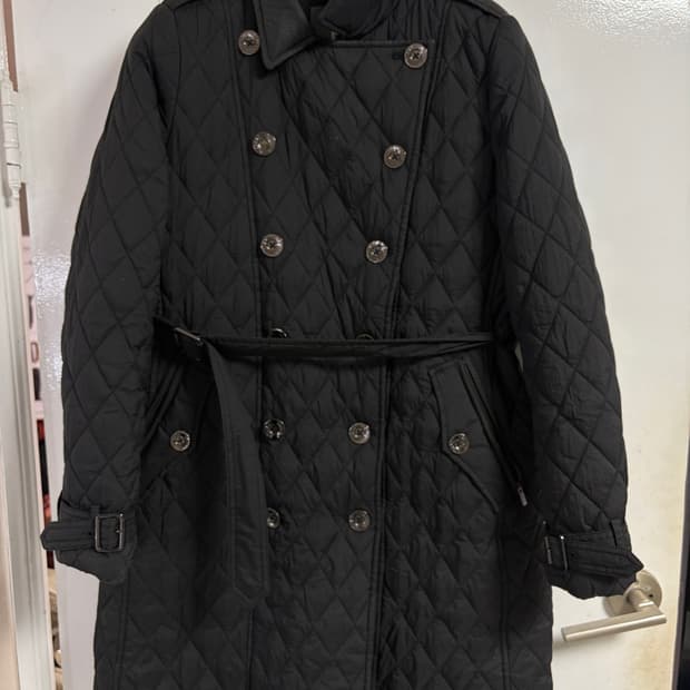 마이클 바스티안 퀄팅 롱자켓 