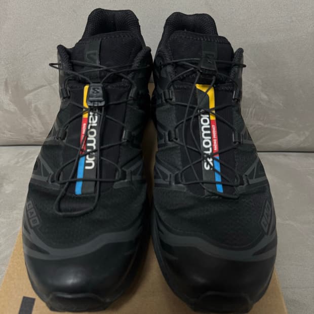 살로몬 XT-6 블랙 290