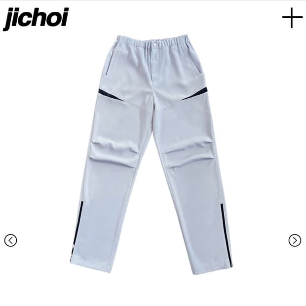 지초이 SS23 ZIP TROUSERS 팬츠