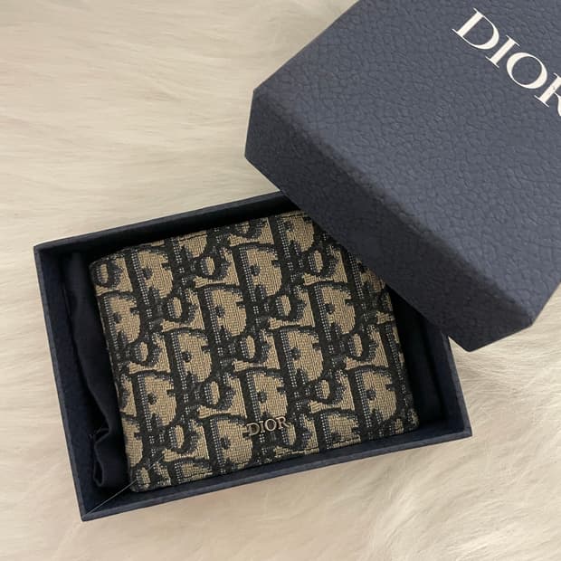 디올 오블리크 남성 반지갑