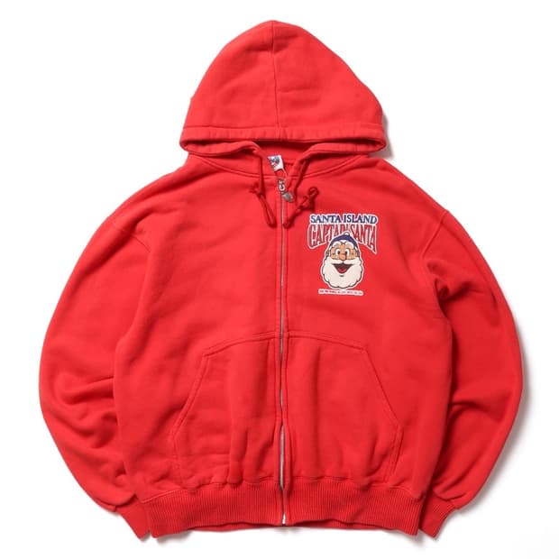 캡틴 산타 Captain Santa Logo Printing Hood Z