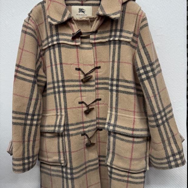 버버리 런던 노바체크 떡볶이 코트 48(XL~2XL)