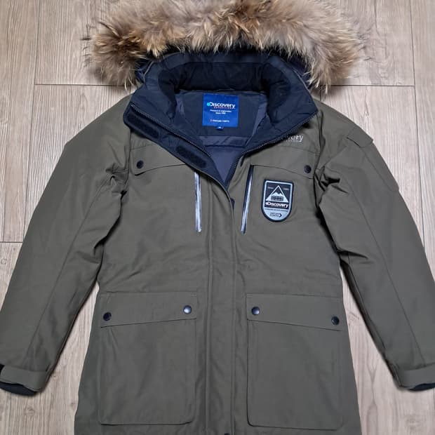 디스커버리 여성 패딩 90
