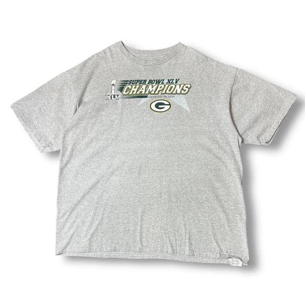 NFL 그레이 프린팅 반팔 티셔츠 2XL