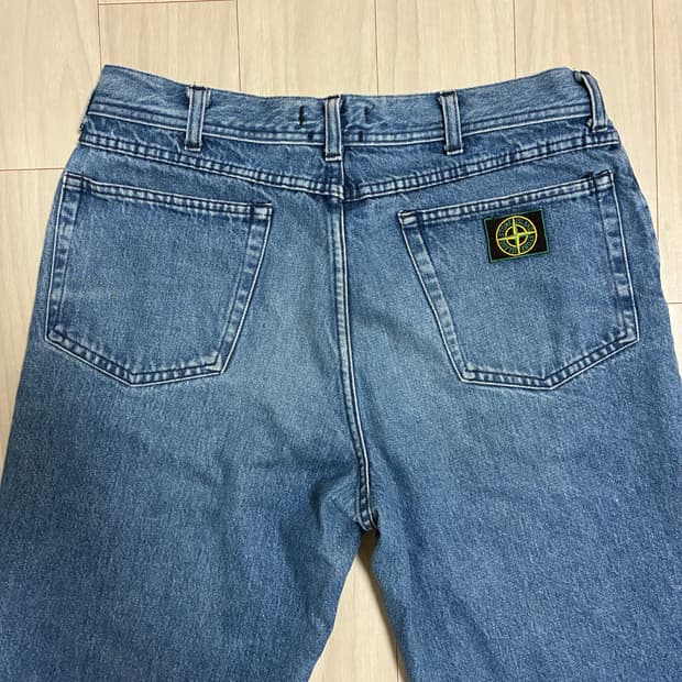 90s 스톤아일랜드 그린엣지 데님