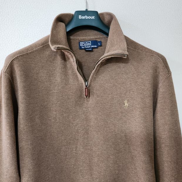 폴로랄프로렌 하프집업티셔츠 (L