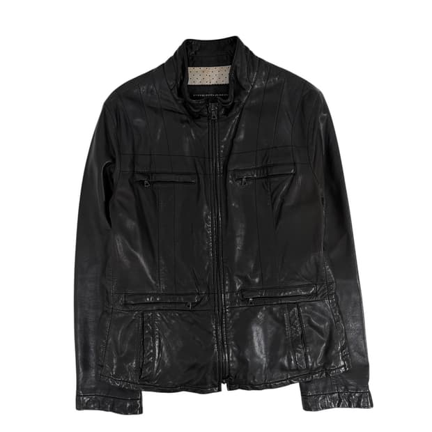 빈티지 양가죽 레더 자켓