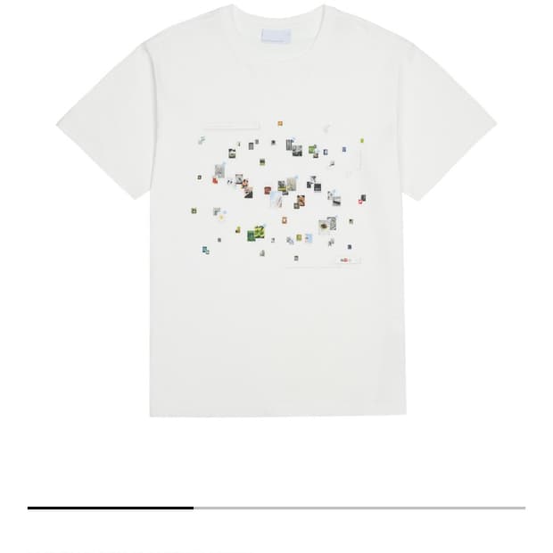 산산기어 THROWBACK T-SHIRT [WHITE] 1사이즈