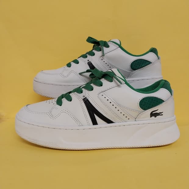 남성 라코스테 가죽 스니커즈, 운동화 (250)