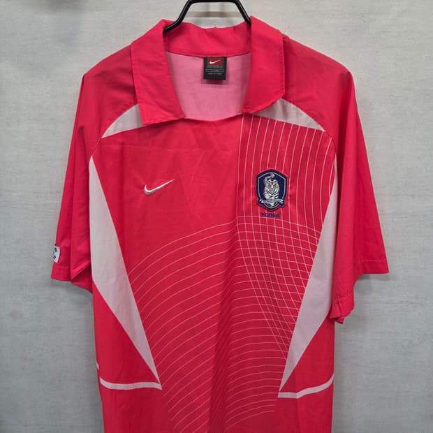 나이키 2002 국대 유니폼 반팔 L
