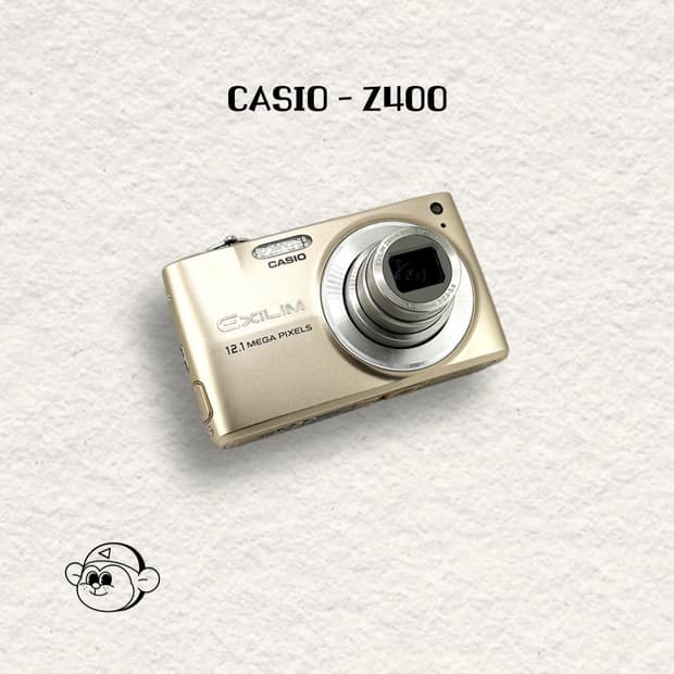 [💖태연픽!] CASIO 카시오 엑슬림 Z400 레트로 디지털 카메라