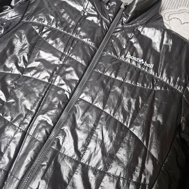 [XL] 몽벨 경량 패딩 점퍼 블랙