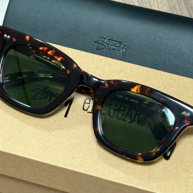 스투시 에이스 선글라스 레오파드