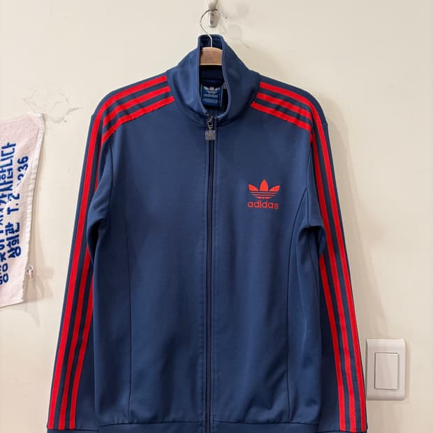 111. 아디다스 유로파 네이비레드 남빨 져지 트랙탑