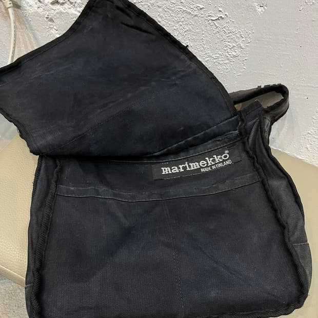 90년대 마리메꼬 빈티지 메신저백