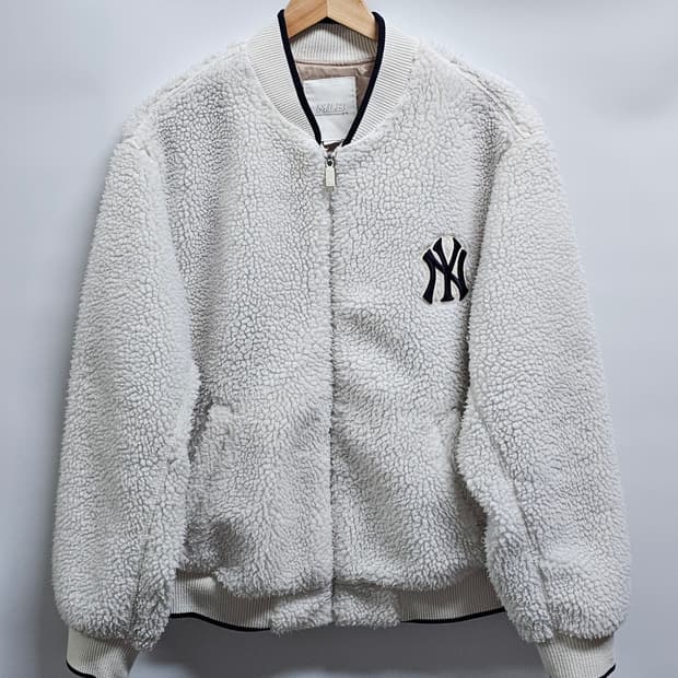 MLB 뉴욕양키스 뽀글이점퍼 M