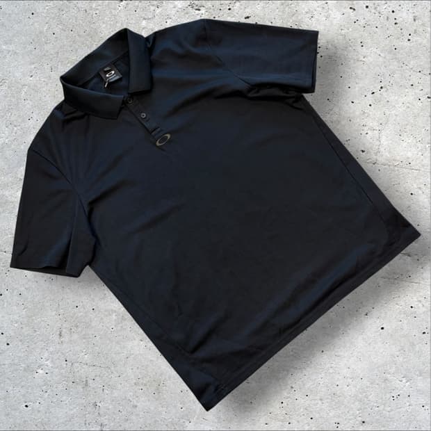 [2XL] 18s 오클리 매쉬 블랙 반팔 티셔츠 E795