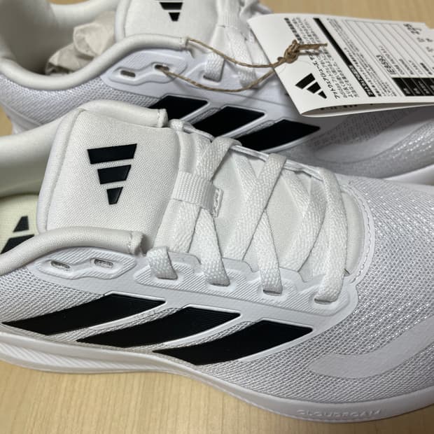 아디다스 런팔콘 5 클라우드 화이트 코어 블랙 225