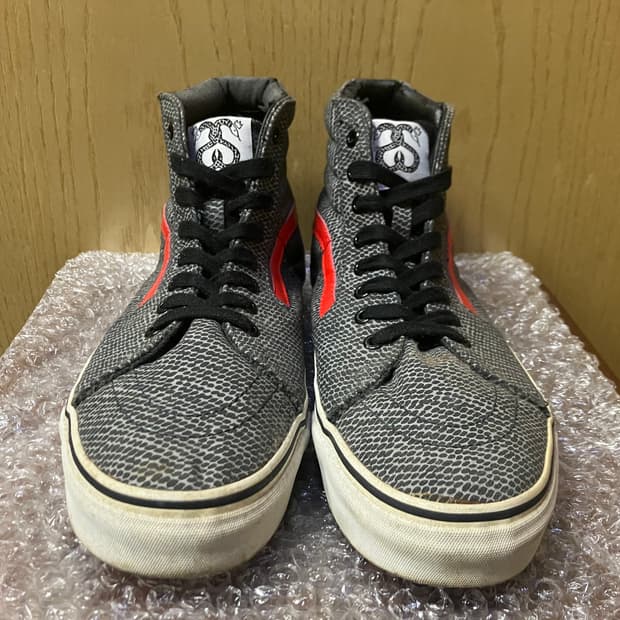 스투시 Stussy x 반스 Vans 협업 스케이트 하이 280