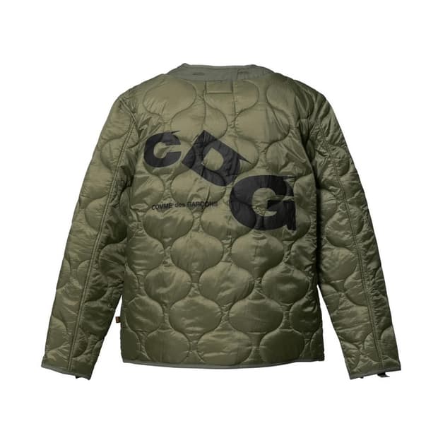 CDG x 알파 라이너 자켓 올리브