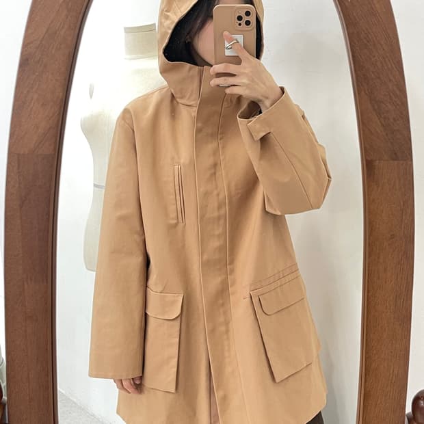 COS 후드 트렌치